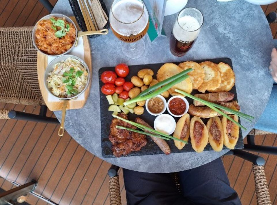 Lithuanian tasting menu in Klaipeda