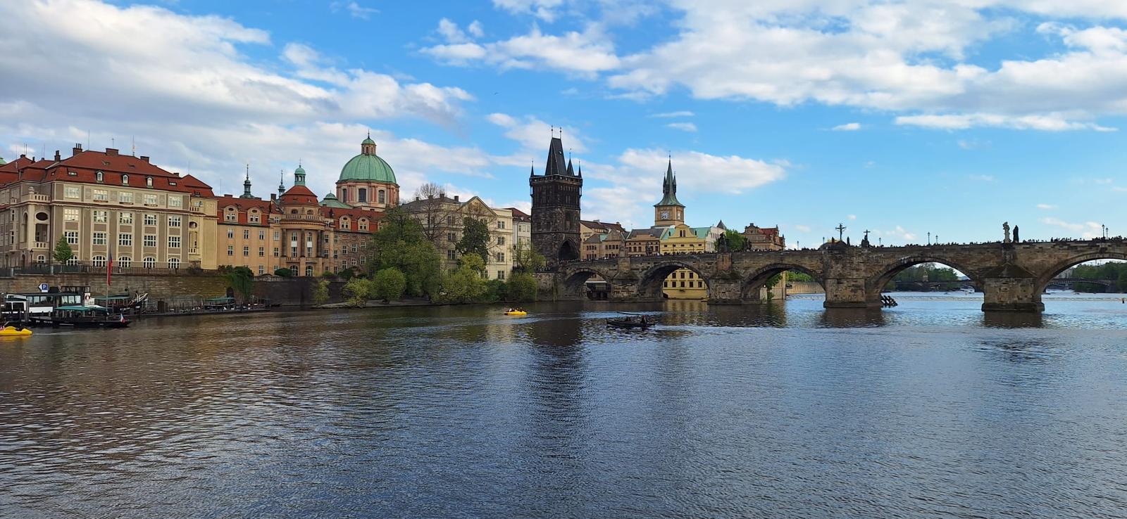 Praag vanaf het water