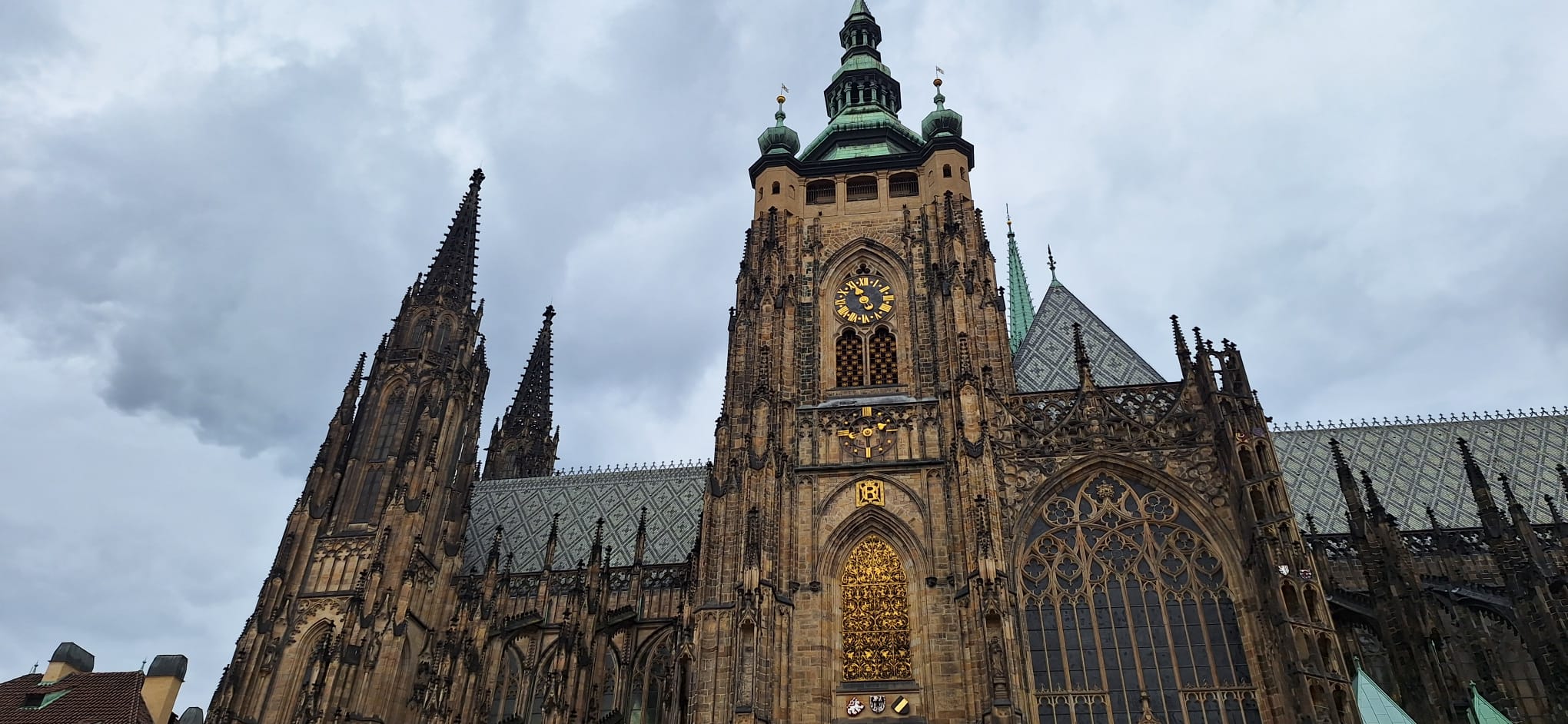 De kathedraal op de Praagse Burcht